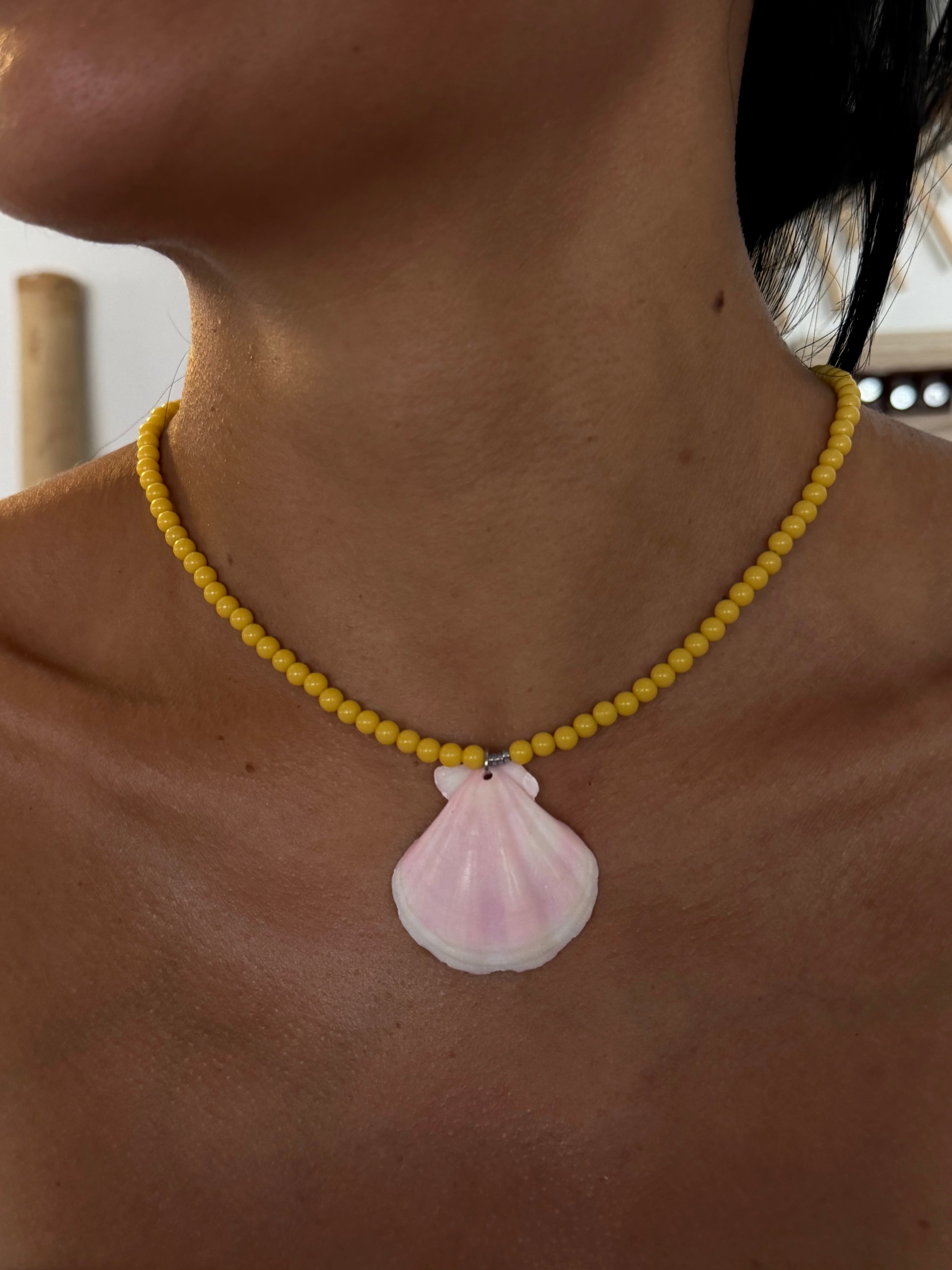 Yellow Shell Silver