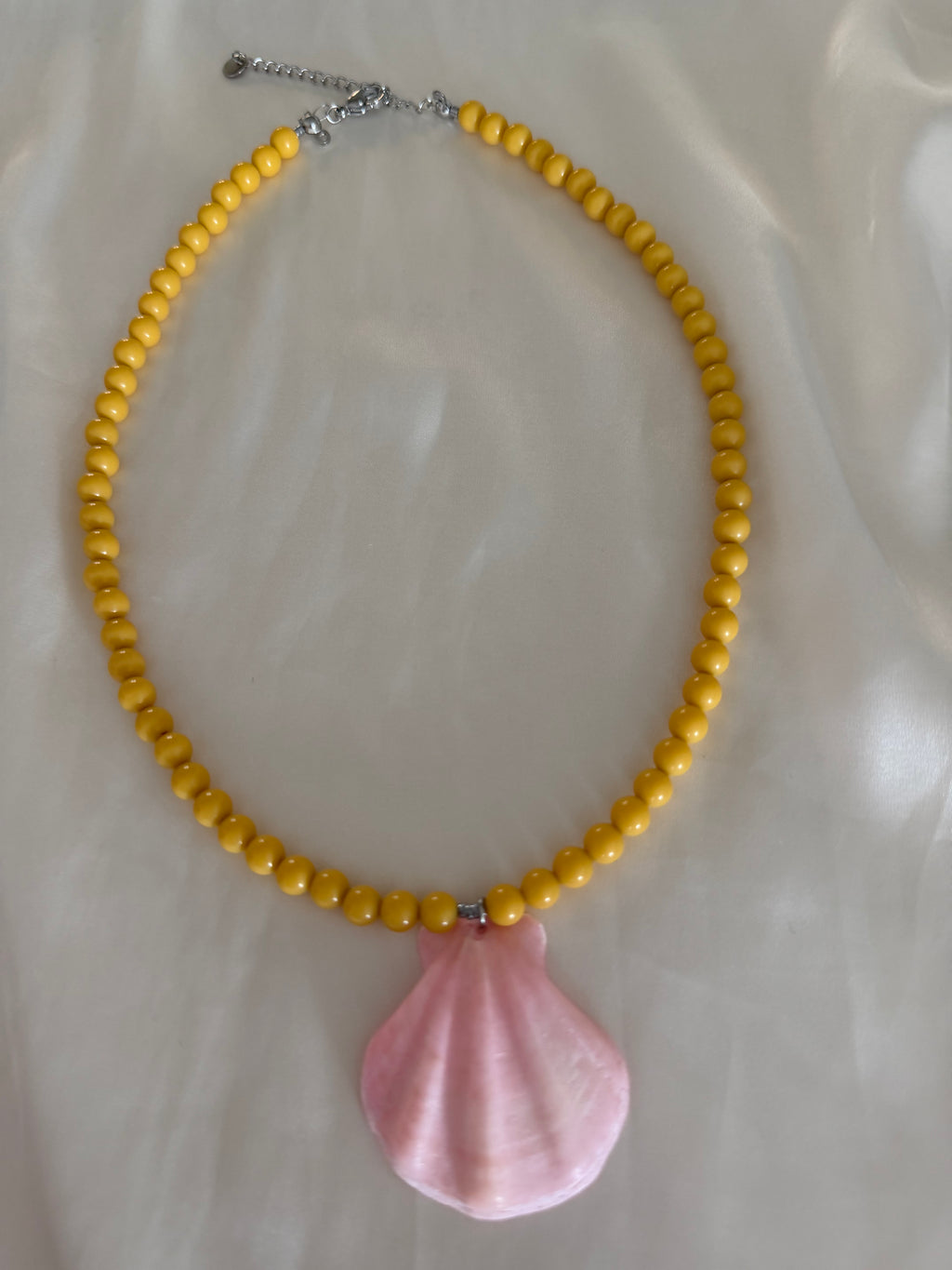 Tiki Yellow Shell Silver