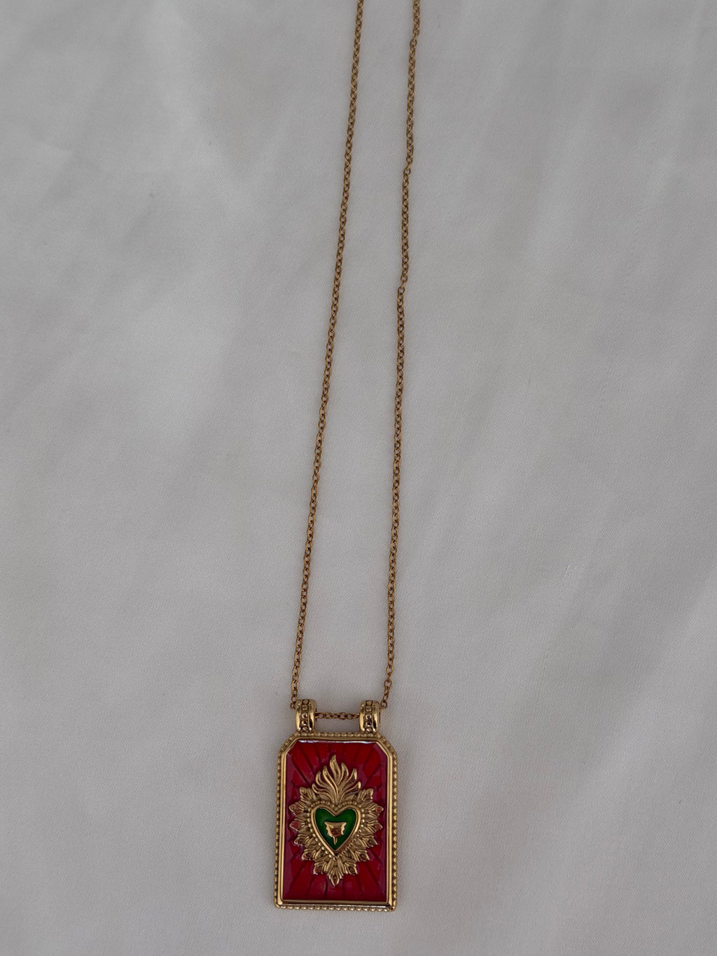 Sargado Red Necklace