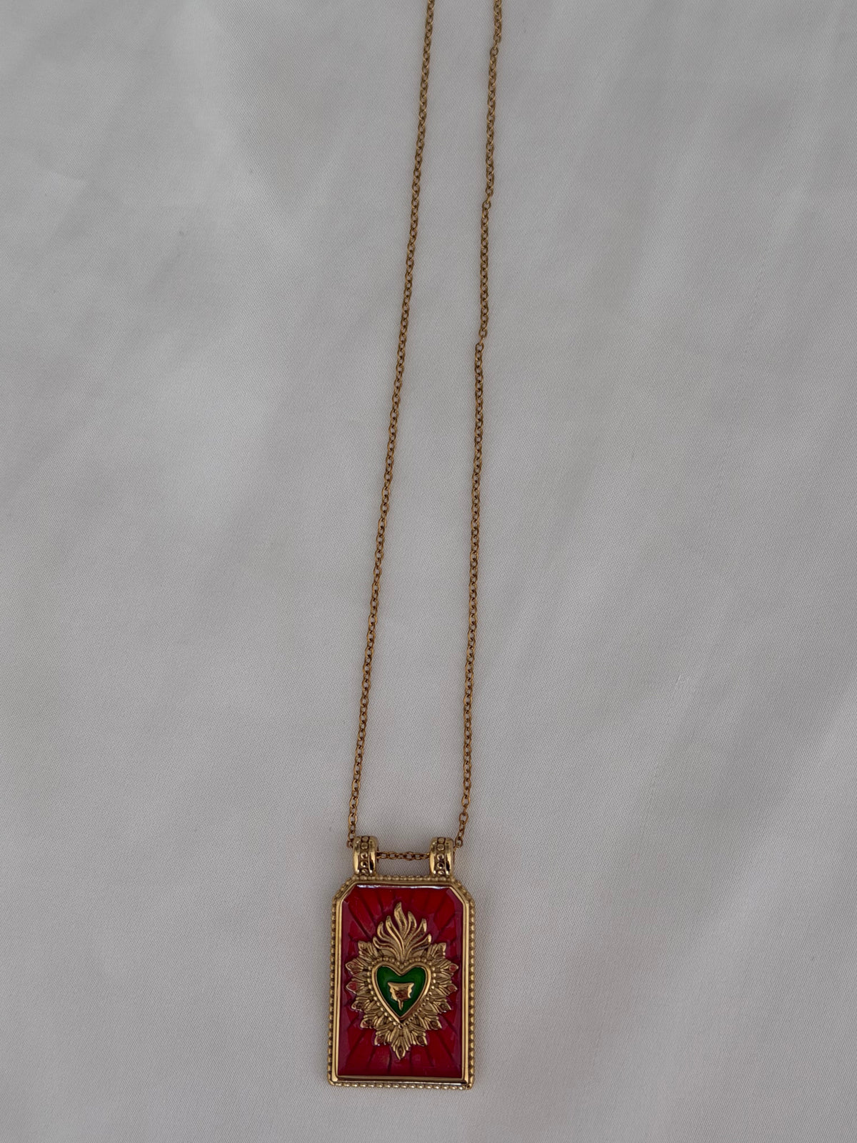 Sargado Red Necklace