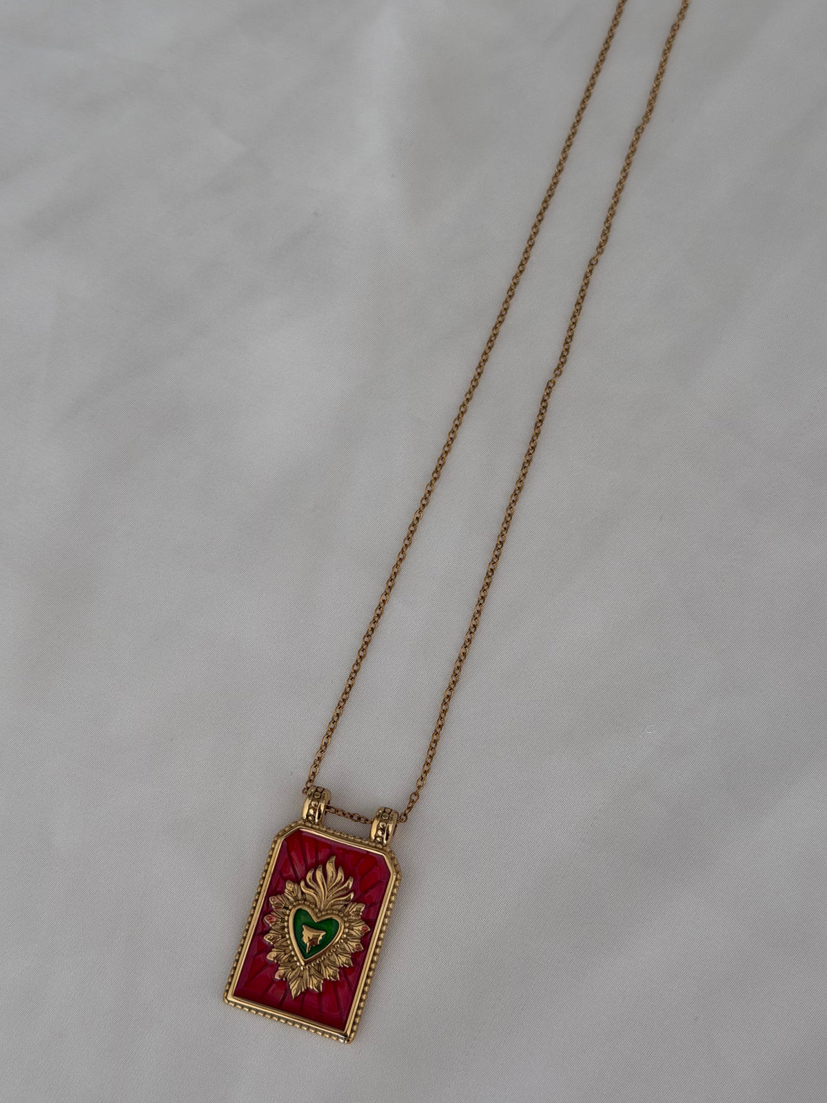 Sargado Red Necklace
