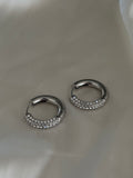 Cleo Silver Hoops