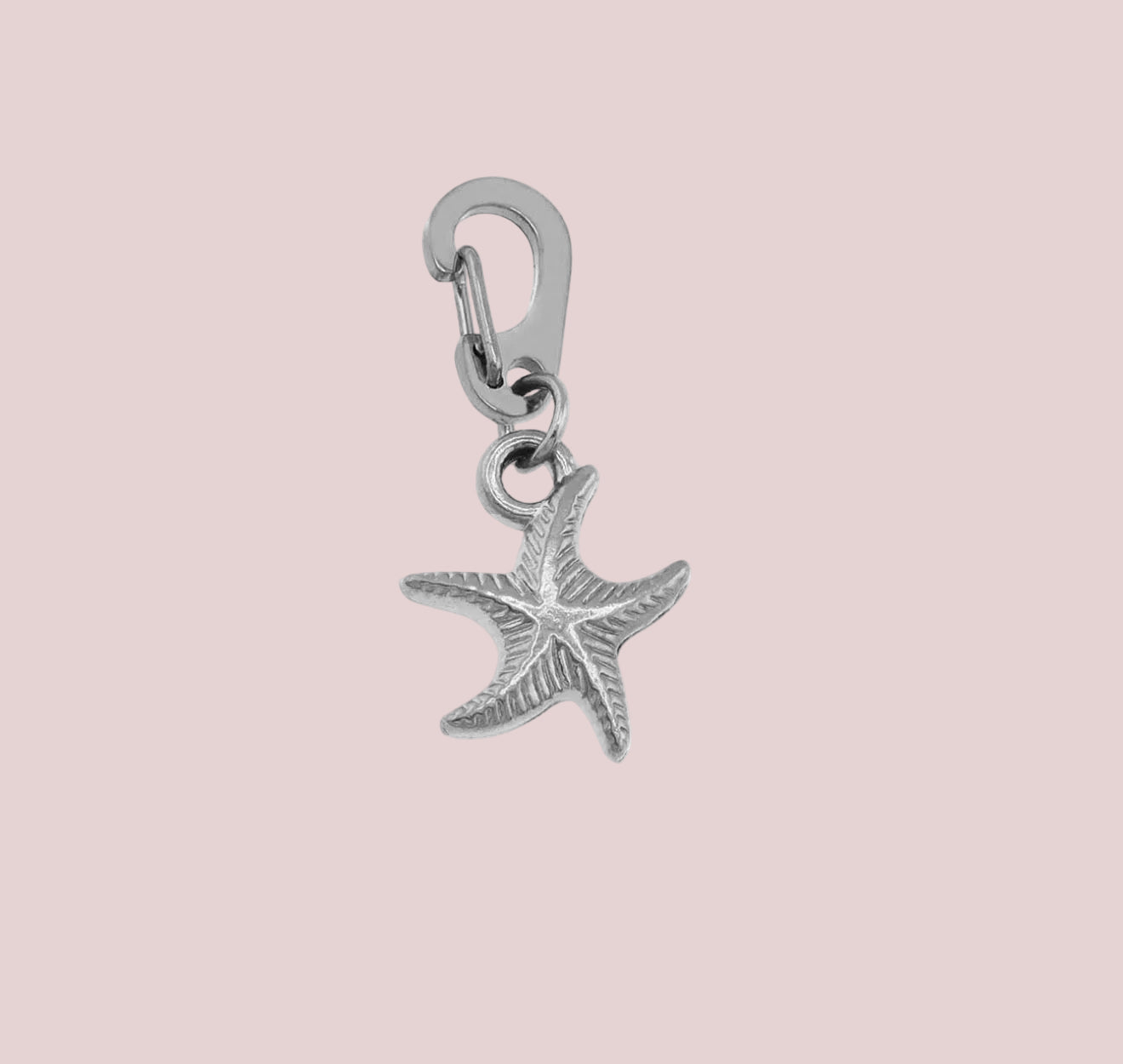 Starfish Silver Charm