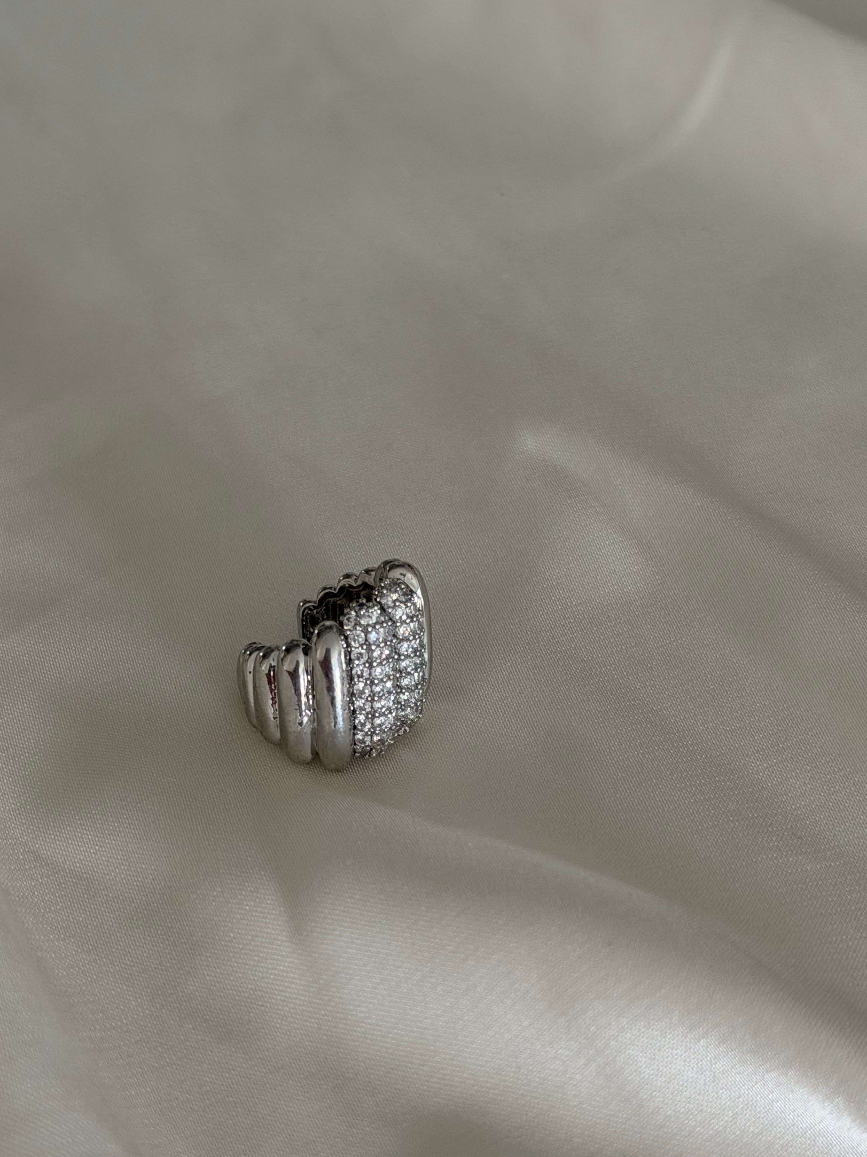 Ira Silver Ear Cuff