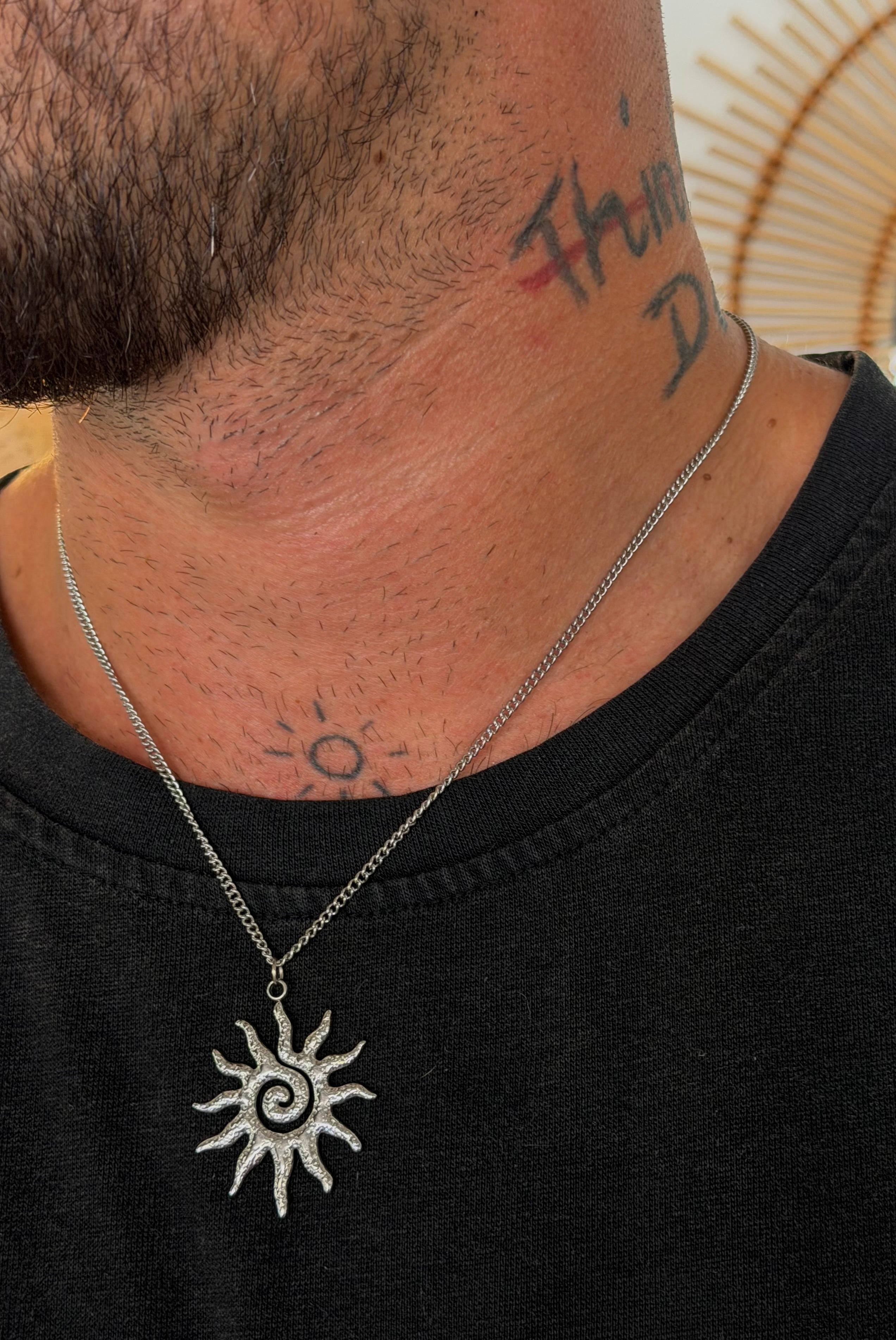 Helios Silver Necklace
