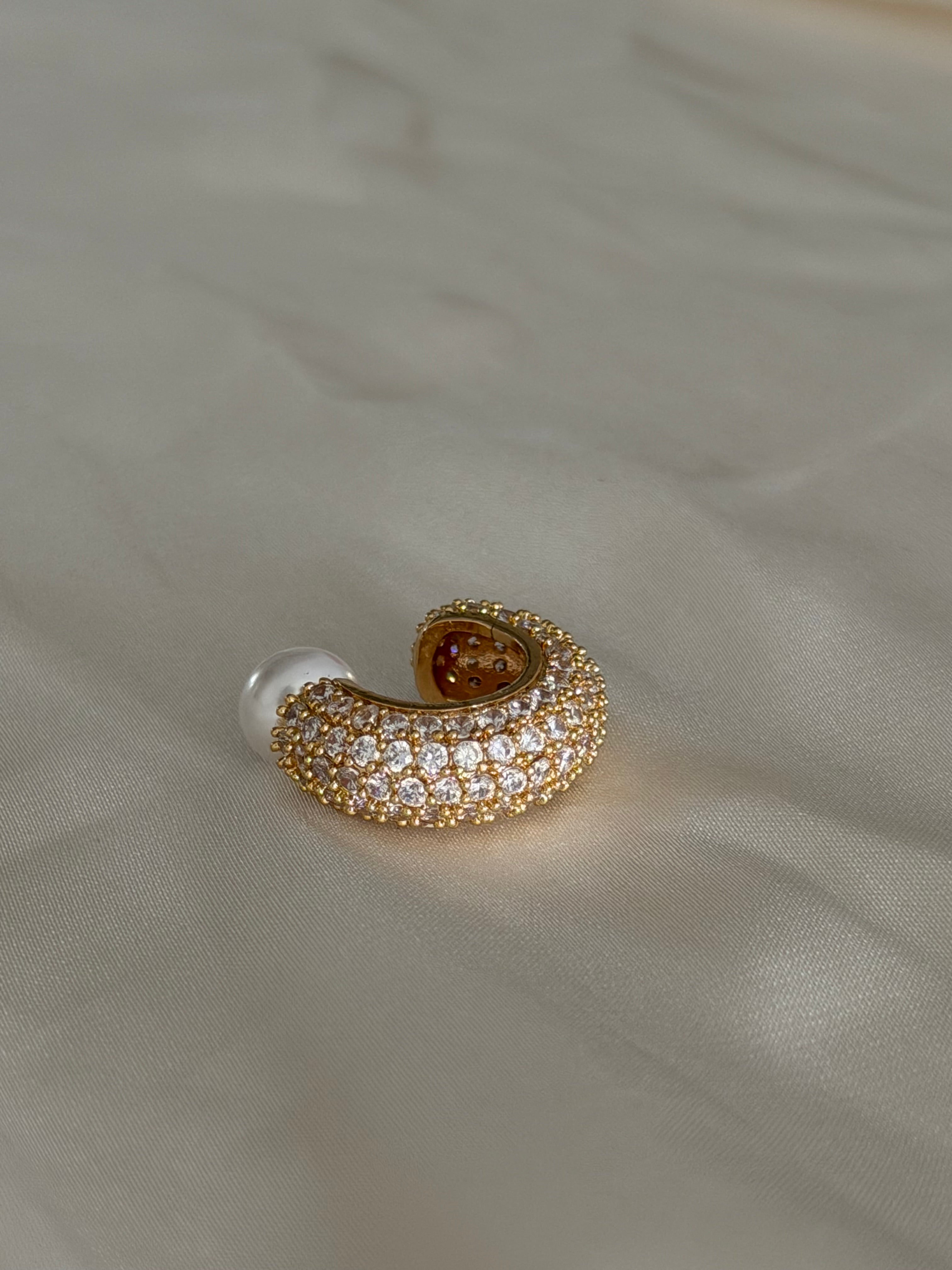 Muse Gold Ear Cuff