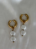 Pearl Amour Gold Earrings