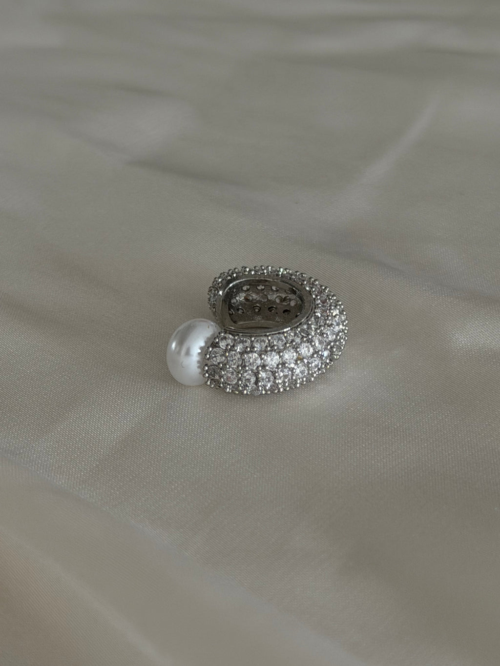 Muse Silver Ear Cuff