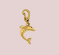 Dolphin Gold Charm