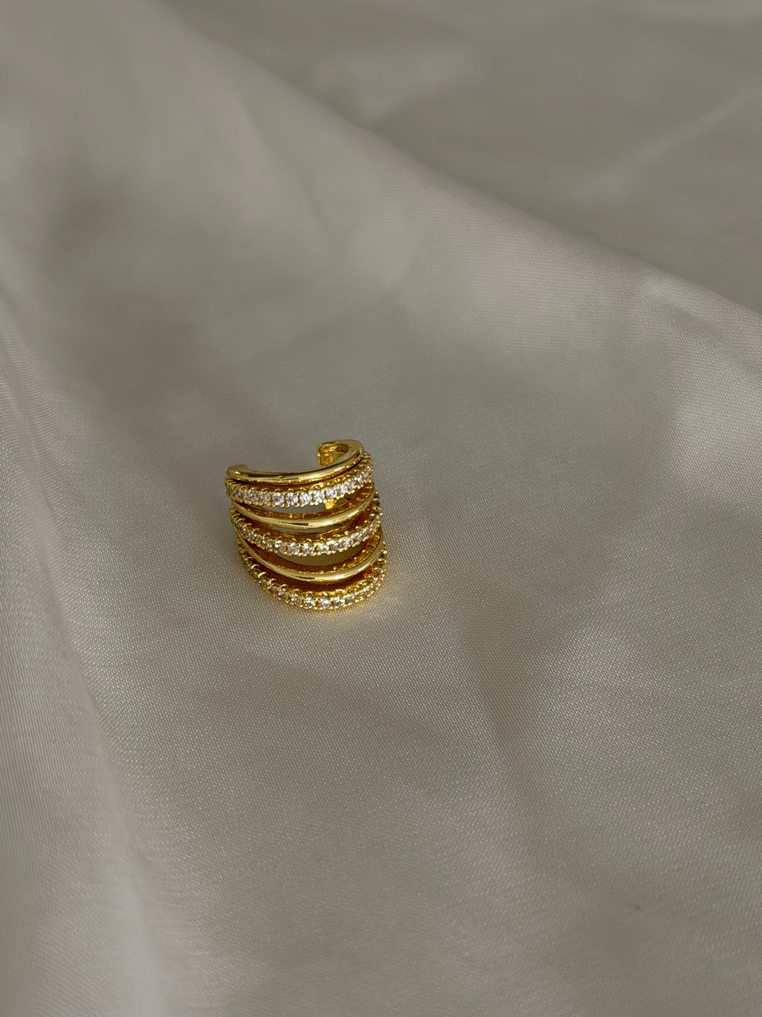 Neila Gold Ear Cuff