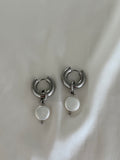 Pearl Amour Silver Earrings