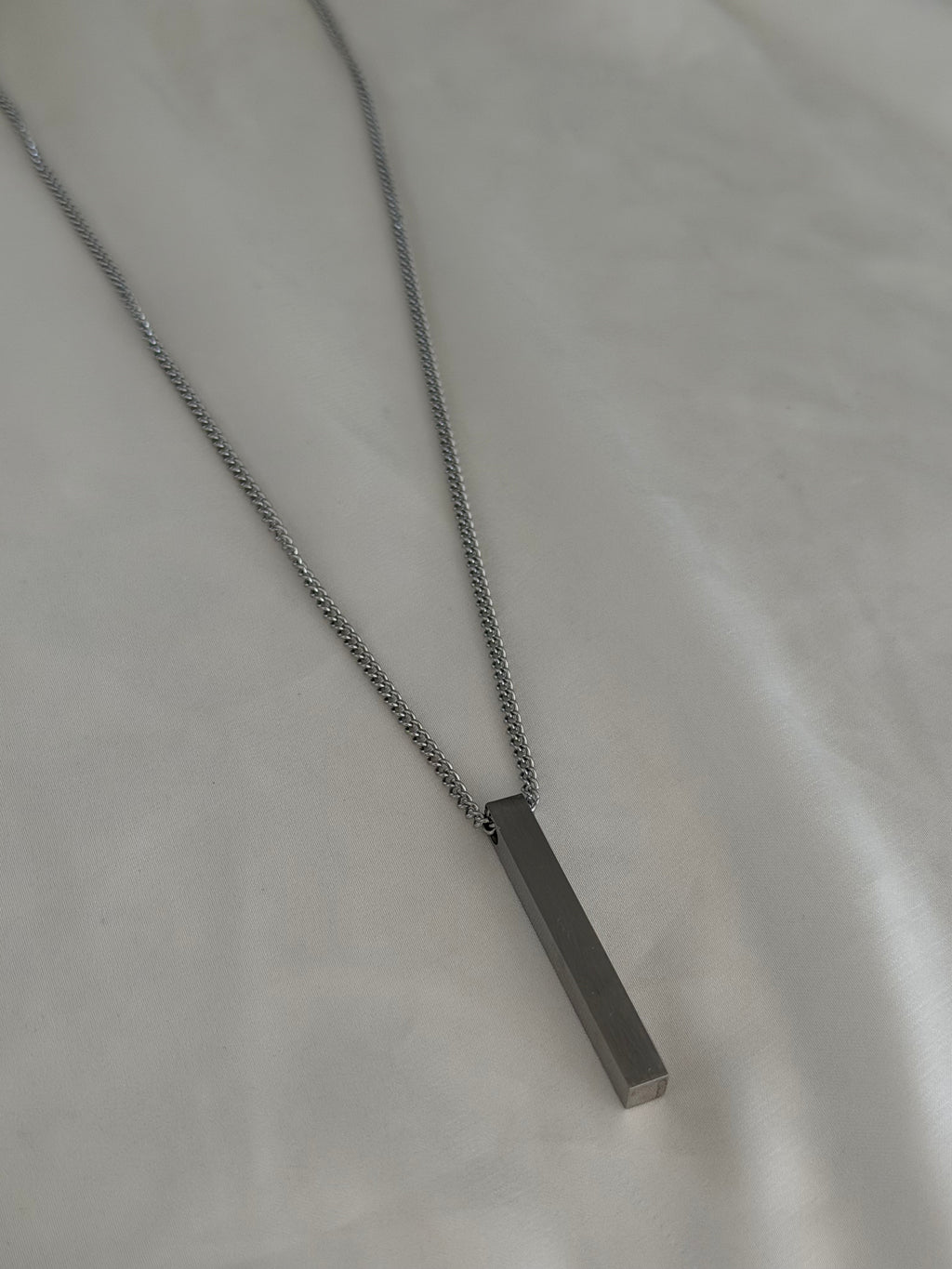 Jade Silver Necklace